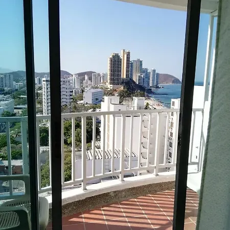 Apartamento Rodadero, Santa Marta Con Vista Al Mar Exterior photo
